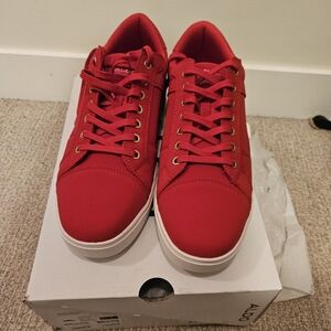 Aldo Red Sneakers